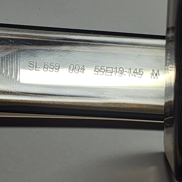 SAINT LAURENT TRANSPARENT UNISEX SUNGLASSES 65 19 145 M - Picture 5 of 5